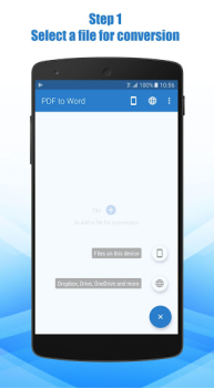 İndir PDF to Word Converter İş Android için Ekran görüntüsü 2