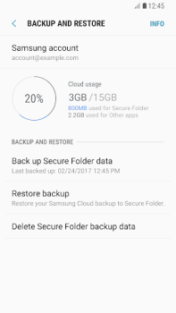 İndir Secure Folder İş Dünyası Android için Ekran görüntüsü 5