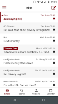 İndir Tutanota: basit güvenli eposta İletişim Android için