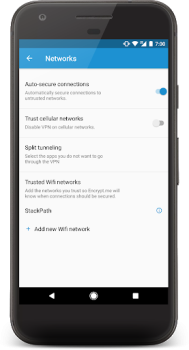 İndir Encrypt.me - Super Simple VPN Araçlar Android için Ekran görüntüsü 5