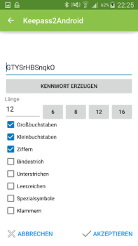 İndir Keepass2Android Password Safe Araçlar Android için Ekran görüntüsü 4