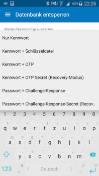 İndir Keepass2Android Password Safe Araçlar Android için Ekran görüntüsü 7
