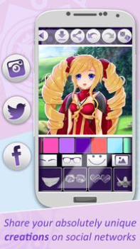 İndir Anime Avatar Maker - Character Creator Eğlence Android için Ekran görüntüsü 5