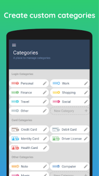İndir One Key: password manager İş Android için Ekran görüntüsü 2