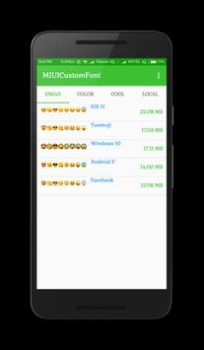 İndir Custom Font Installer For MIUI Araçlar Android için Ekran görüntüsü 2