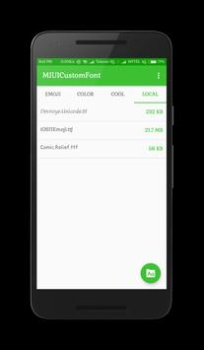 İndir Custom Font Installer For MIUI Araçlar Android için Ekran görüntüsü 4