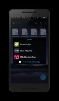 İndir Custom Font Installer For MIUI Araçlar Android için Ekran görüntüsü 5