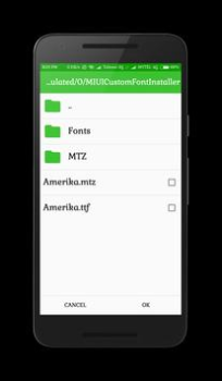 İndir Custom Font Installer For MIUI Araçlar Android için Ekran görüntüsü 6