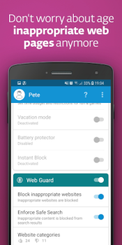 İndir ESET Parental Control Annelik ve çocukluk Android için Ekran görüntüsü 4