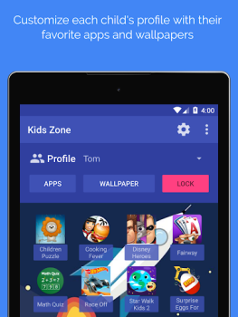 İndir Kids Zone - Parental Controls Annelik ve çocukluk Android için Ekran görüntüsü 6
