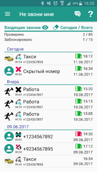 İndir Stop Calling Me - Call Blocker İletişim Android için