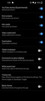 İndir YouTube Vanced Video oynatıcılar ve düzenleyiciler Android için Ekran görüntüsü 4