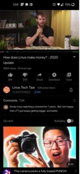 İndir YouTube Vanced Video oynatıcılar ve düzenleyiciler Android için Ekran görüntüsü 5