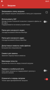 İndir NewPipe Video oynatıcılar ve düzenleyiciler Android için Ekran görüntüsü 6