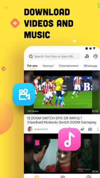 İndir SnapTube Video oynatıcılar ve düzenleyiciler Android için Ekran görüntüsü 4