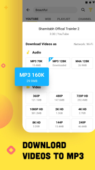 İndir SnapTube Video oynatıcılar ve düzenleyiciler Android için Ekran görüntüsü 5