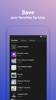 İndir Spotify Lite Müzik ve Ses Android için Ekran görüntüsü 4