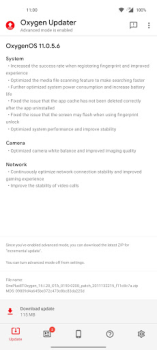 İndir Oxygen Updater Araçlar Android için Ekran görüntüsü 2