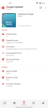 İndir Oxygen Updater Araçlar Android için Ekran görüntüsü 4