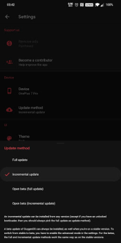 İndir Oxygen Updater Araçlar Android için Ekran görüntüsü 7