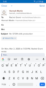 İndir Fastmail İletişim Android için Ekran görüntüsü 6