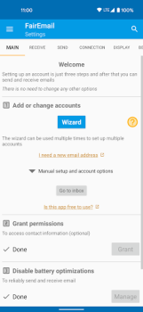 İndir FairEmail, privacy aware email İletişim Android için