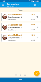 İndir FairEmail, privacy aware email İletişim Android için Ekran görüntüsü 3