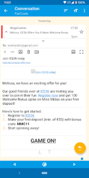 İndir FairEmail, privacy aware email İletişim Android için Ekran görüntüsü 4