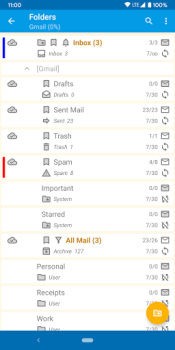 İndir FairEmail, privacy aware email İletişim Android için Ekran görüntüsü 7