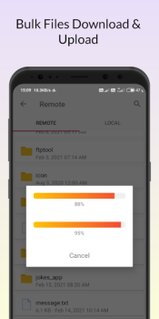 İndir FTP Tool - Fast FTP Server Araçlar Android için Ekran görüntüsü 5