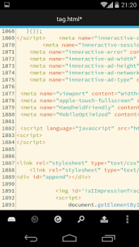 DroidEdit (free code editor)