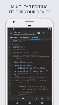 İndir Code Editor - Compiler & IDE İş Android için Ekran görüntüsü 3