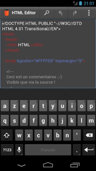 İndir HTML Editor Araçlar Android için
