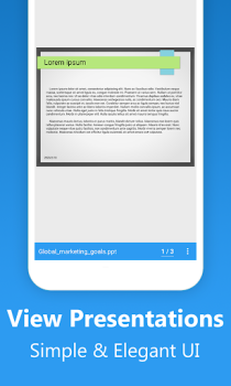 İndir PPT Reader - View PPTX Slides Araçlar Android için Ekran görüntüsü 2