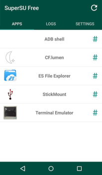 İndir SuperSU Araçlar Android için Ekran görüntüsü 2