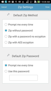 İndir iZip - Zip Unzip Tool Araçlar Android için Ekran görüntüsü 3