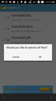 İndir iZip - Zip Unzip Tool Araçlar Android için Ekran görüntüsü 4