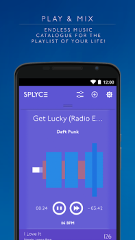 İndir Splyce music player & automix Müzik ve Ses Android için Ekran görüntüsü 2