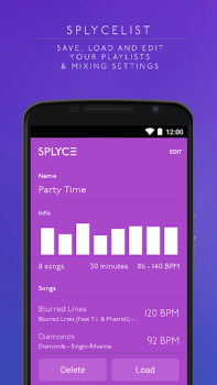 İndir Splyce music player & automix Müzik ve Ses Android için Ekran görüntüsü 5