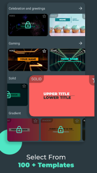 İndir PixelFlow: Intro Video maker Sanat ve Tasarım Android için Ekran görüntüsü 3