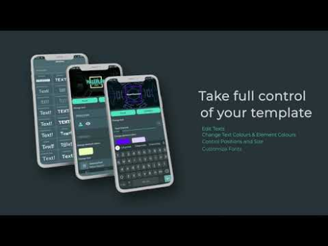 İndir PixelFlow: Intro Video maker Sanat ve Tasarım Android için Ekran görüntüsü 8