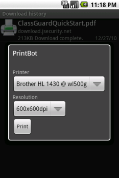 İndir PrintBot İş Android için Ekran görüntüsü 4