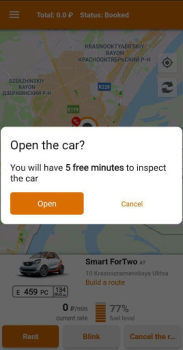 İndir BiBiCar - carsharing Arabalar ve Ulaşım Android için Ekran görüntüsü 2