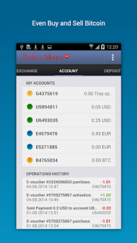 İndir Perfect Money Finans Android için Ekran görüntüsü 3