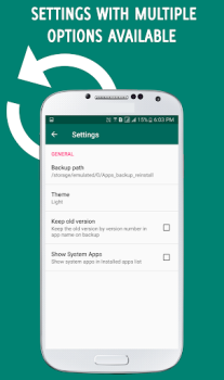 İndir Apps Backup and Restore İş Android için Ekran görüntüsü 5