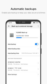 İndir Huawei Backup Araçlar Android için Ekran görüntüsü 3