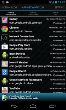 İndir Network Connections Araçlar Android için Ekran görüntüsü 3
