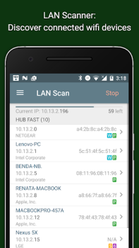 İndir Network Analyzer Araçlar Android için Ekran görüntüsü 4