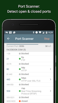 İndir Network Analyzer Araçlar Android için Ekran görüntüsü 7
