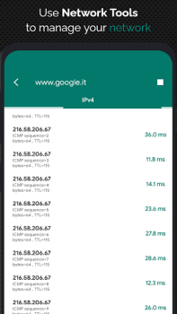 İndir NetX Network Tools Araçlar Android için Ekran görüntüsü 4